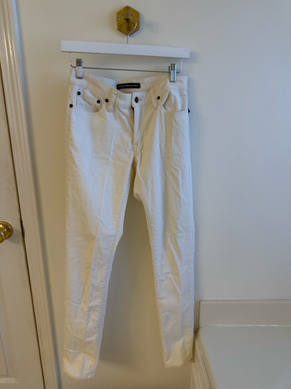 Ralph Lauren White Slim Jeans